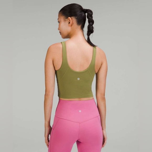 Lululemon Align Tank Top in Bronze Green Size 4 - Picture 2 of 7